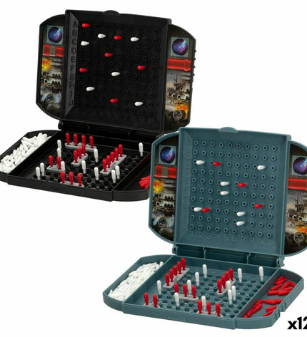CB Games Battle Ship game pieces, set of 12, for children's toys and game accessories, featuring colorful ship icons.