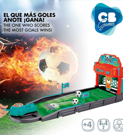 Colorbaby Football agility game set with six colorful plastic balls for children’s play and skill development.