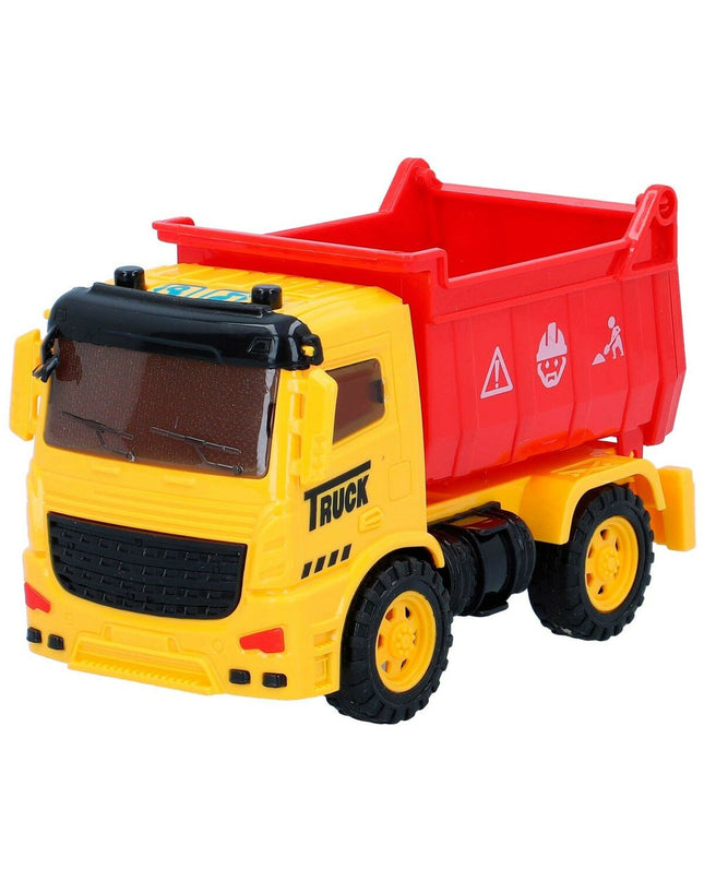 Set of six Speed & Go public works trucks, 14.5 x 9 x 7.5 cm, featuring colorful toy vehicles for children.