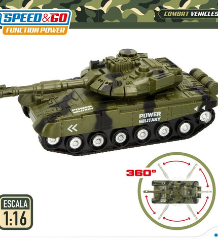 Two Speed & Go toy trucks in 47.5 x 11.5 x 10 cm size, colorful plastic vehicles for children’s play.