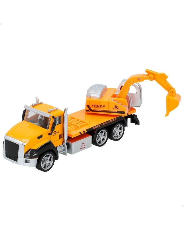 Six Speed & Go toy trucks, 18.5 x 9 x 5.5 cm, in bright colors, designed for children’s play and vehicle fun.