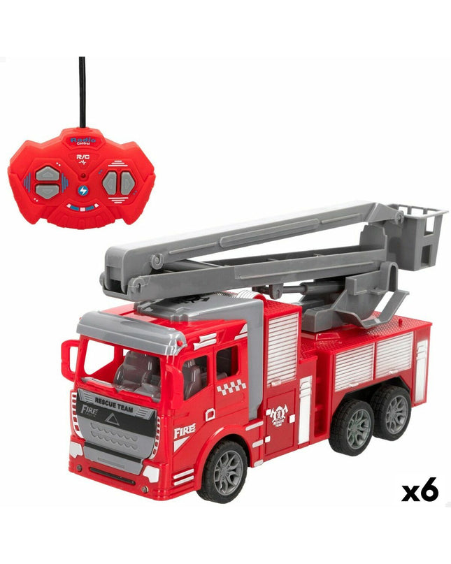 Six Speed & Go fire truck toys, 23x12.5x8 cm, colorful plastic vehicles from the toy vehicles collection.