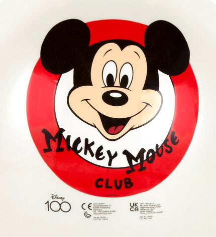Set of 10 Mickey Mouse springbal balls, 45 cm diameter, for outdoor and recreational sports, featuring colorful Mickey Mouse designs.