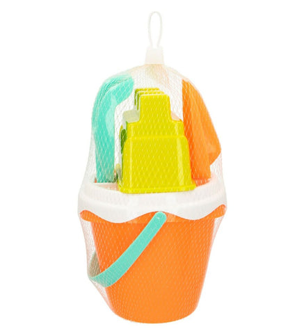 Colorbaby strandspeelgoedset with 20 colorful plastic rings, 14 cm diameter, for outdoor play and sports activities.