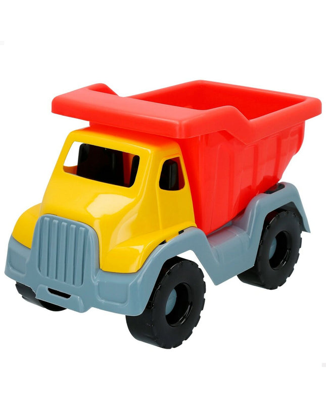 Set of 12 colorful 30 cm Polypropylene vrachtwagen toys by Colorbaby, perfect for outdoor play and imaginative games.