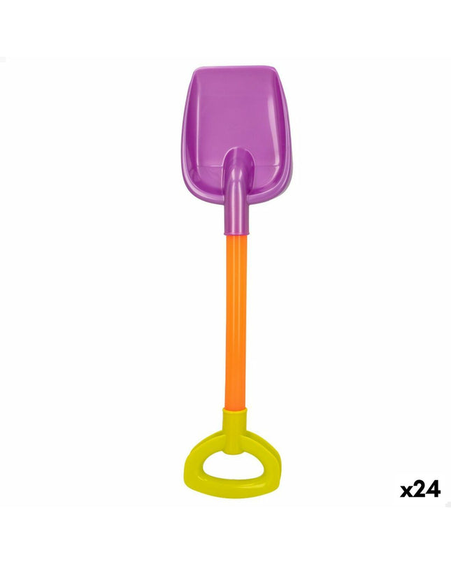 Colorbaby plastic spade set, 52 cm polypropylene toy shovels for outdoor play, shown in a pack of 24.