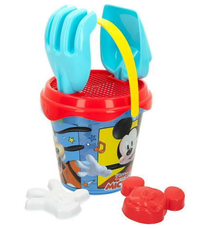 Set of 24 Mickey Mouse plastic strand toys, 14 cm, for outdoor play and games, featuring colorful Mickey Mouse designs.