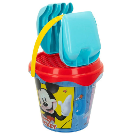 Set of 24 Mickey Mouse plastic strand toys, 14 cm long, for outdoor play and games featuring colorful Mickey Mouse designs.