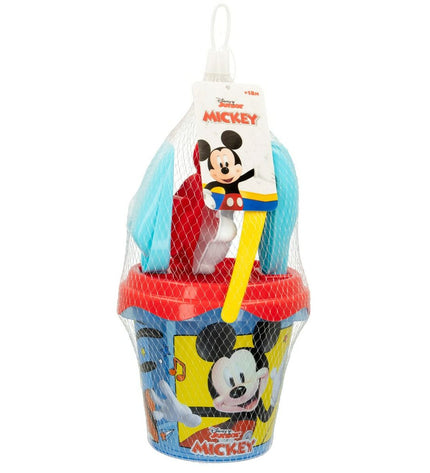 Set of 24 Mickey Mouse plastic strand toys, 14 cm long, featuring colorful Mickey Mouse designs for outdoor or indoor play.