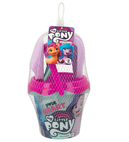 Set of 24 My Little Pony strand toys, 14 cm polypropyleen figurines, suitable for outdoor play and games.