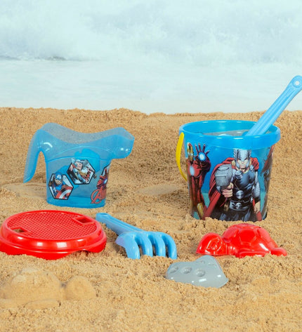 Set of 12 Avengers-themed playground toys, 18 cm polypropene balls for outdoor play, featuring popular superhero characters.