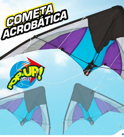 Eolo Komeet Eolo Pop-up Magic Wit Paars outdoor sport and recreational equipment with colorful design and compact shape.