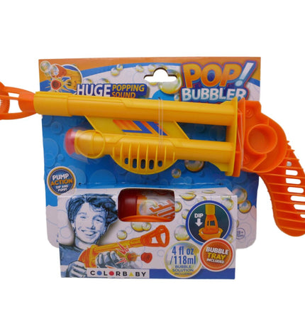 Lanard Bellenblaas speelgoed set with 6 colorful bubble wands, perfect for outdoor play, measuring 30x12x3.7 cm.