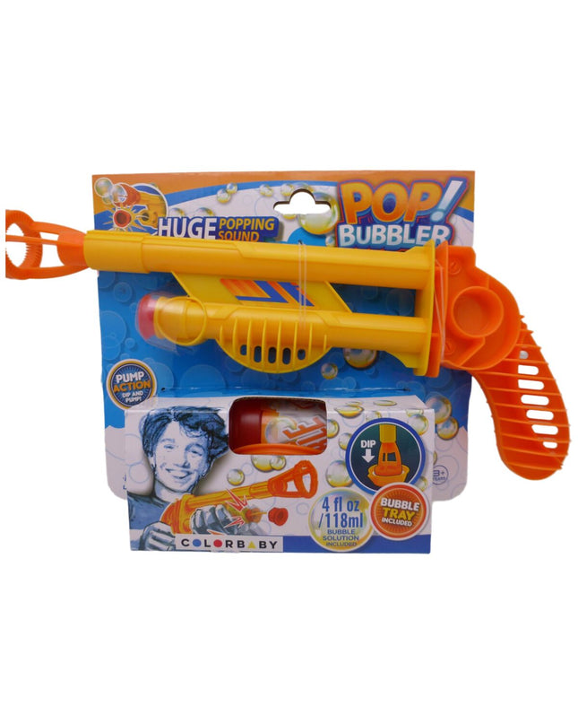 Lanard Bellenblaas speelgoed set with 6 colorful bubble wands, perfect for outdoor play, measuring 30x12x3.7 cm.
