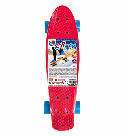Colorbaby skateboard set with six colorful toy skateboards for kids, ideal for outdoor play and sports activities.