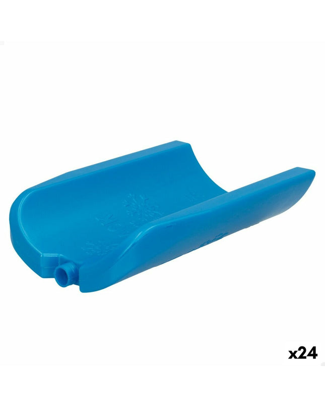 Set of 24 blue Kou-accumulator Aktive batteries for outdoor and camping use, measuring 12x17x1.5 cm, suitable for sport and outdoor gear.