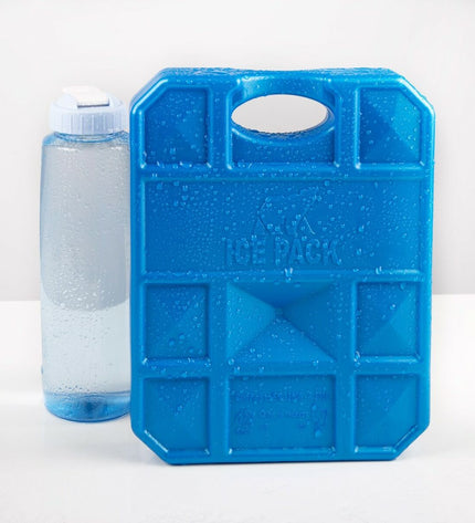 Blue Aktive Kou-accumulator, 2 kg, 22x27.5x4 cm, set of 6, ideal for camping and outdoor activities.