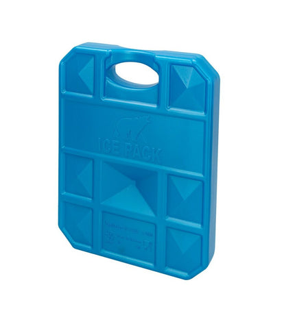 Aktive Kou-accumulator Blauw 750 ml for outdoor use, shown in a camping setting with 12 pieces in a pack.