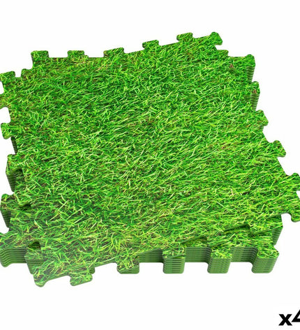 Kinderpuzzel Aktive Gazon met 8 EVA-rubber puzzelstukken, 50x50 cm, speelgoed en hersenkraker voor kinderen