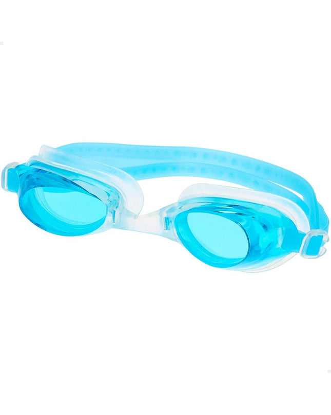 Set of 24 Aktive children's swimming goggles for water sports, featuring adjustable straps and clear lenses.