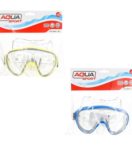Colorbaby Duikbril water sport goggles in vibrant colors, designed for swimming and outdoor water activities.