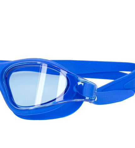 Pair of AquaSport swimming goggles for adults, waterproof and comfortable for water sports and outdoor swimming activities.