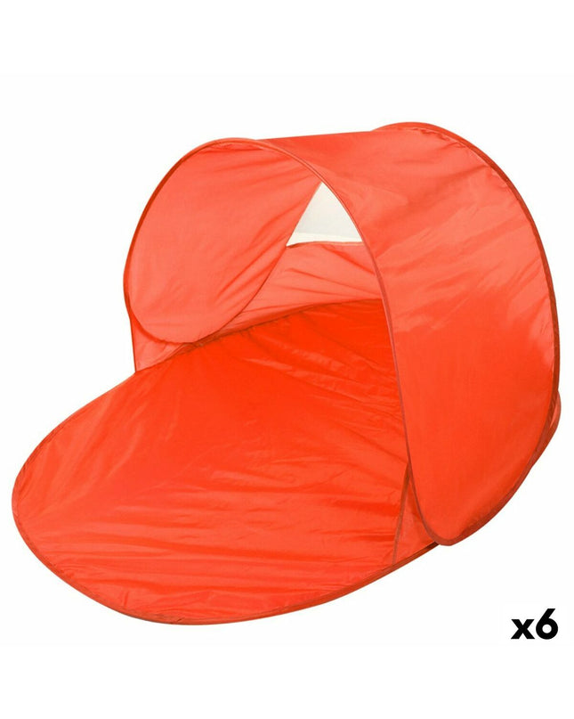 Set of six Aktive windshields for outdoor camping and hiking, measuring 130 x 72 x 85 cm, ideal for outdoor activities.