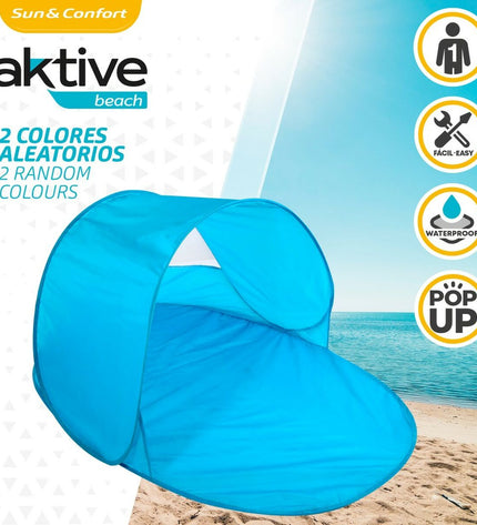Six Aktive windshields for outdoor camping and hiking, measuring 130x72x85 cm, suitable for sport and outdoor activities.