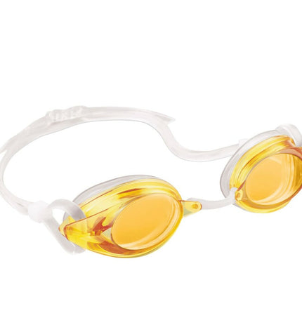 Set of 12 Intex kids' swimming goggles for sports and outdoor water activities, featuring a colorful design and comfortable fit.