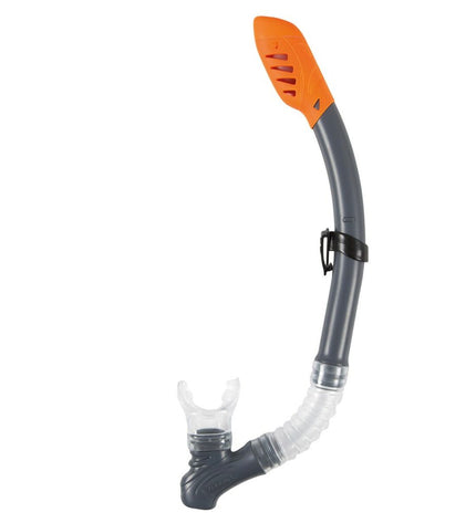 Intex Easy Flow snorkel tube for watersports, showing the mouthpiece and flexible tube for easy breathing during snorkeling.