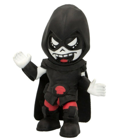 Set of 12 Eolo Super Masked Whisper action figures, elastisch, measuring 11.5 x 15.5 x 6.5 cm, in playful toy display