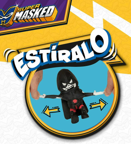 Eolo Super Masked Whisper action figures, 11.5x15.5x6.5 cm, set of 12, featuring colorful masked superhero characters.