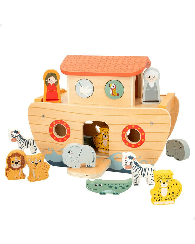 Set of six Woomax animal baby toys for young children, colorful and soft with cute animal designs for early play and sensory development.