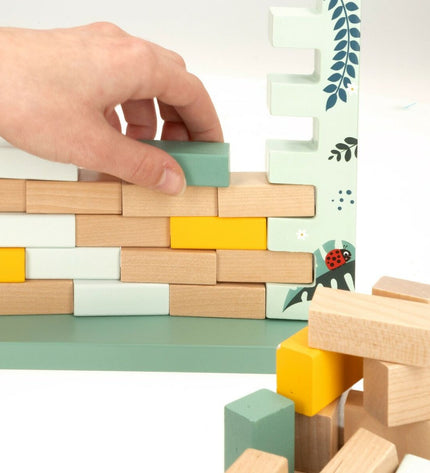 Woomax Bouwspel dieren 44 onderdelen set with colorful plastic animal pieces for imaginative play and building fun.