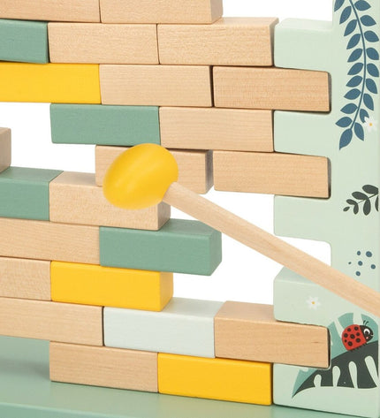 Woomax Bouwspel dieren set with 6 colorful building toy pieces for imaginative play and creative construction.