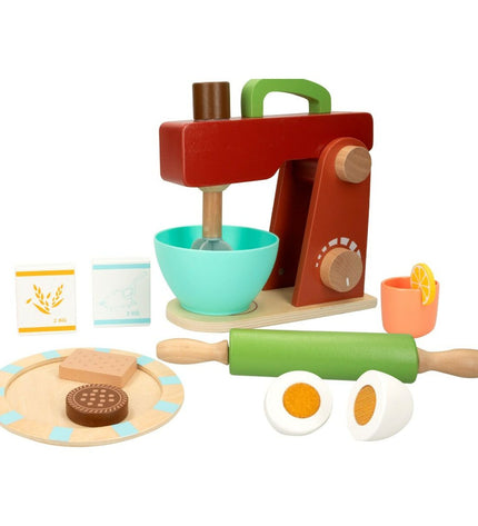 Set of four Woomax household appliance toy parts, 20x22.5x8 cm, for pretend play in the speelgoed en games category.
