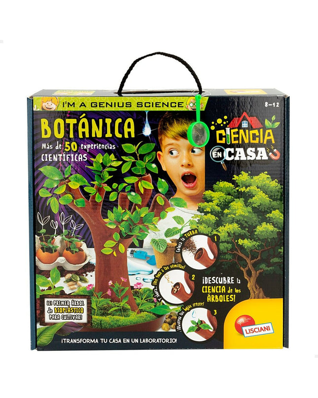Lisciani Giochi Wetenschapsspel Botánica educational toy set with six colorful science-themed games for learning and play.
