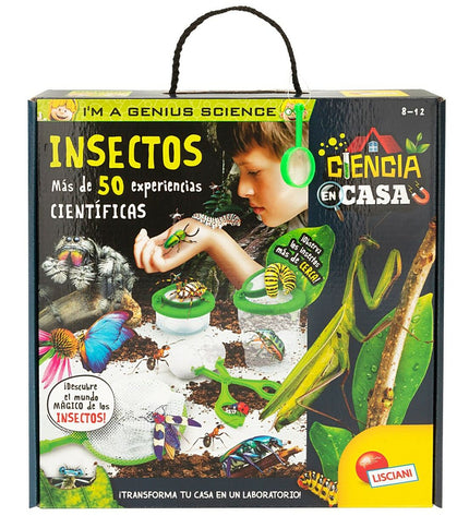 Lisciani Giochi Insectos science game set with six educational insect-themed toys for learning and play.