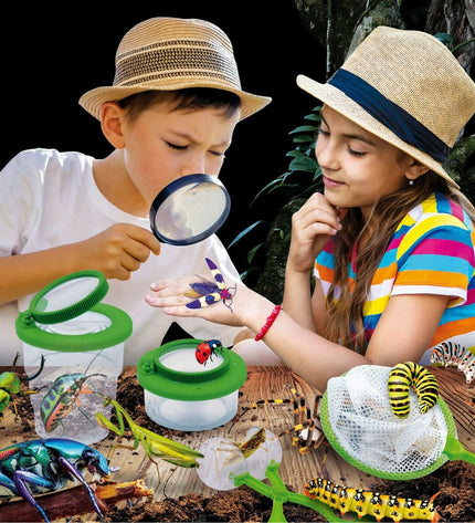 Lisciani Giochi Insectos science game set with six educational insect-themed toys for learning and play.