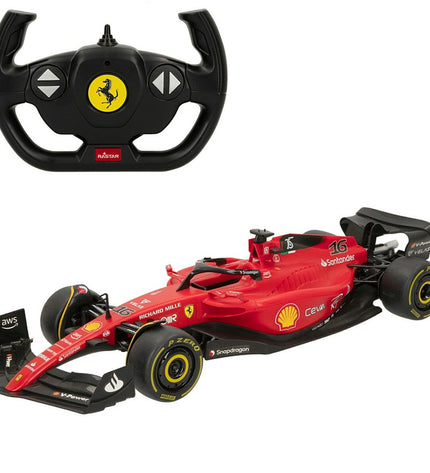 Two Ferrari remote control police cars, 47x10x17 cm, with detailed police vehicle design, ideal for children's play.