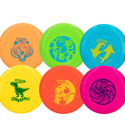 Set of 24 Wham-O Komeet sports frisbees, 23x2.5x23 cm, designed for outdoor recreational sports and outdoor activities.