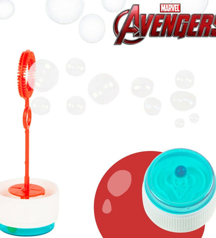 Set of six Avengers pompons, 3.8 x 11.5 x 3.8 cm, colorful plush accessories for play and outdoor activities.