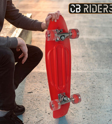 Colorbaby skateboard toys, set of two, in vibrant red, designed for outdoor play and sports activities, perfect for kids.
