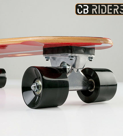 Colorbaby CB Riders skateboard set with two colorful plastic skateboards for children, perfect for outdoor play and fun activities.
