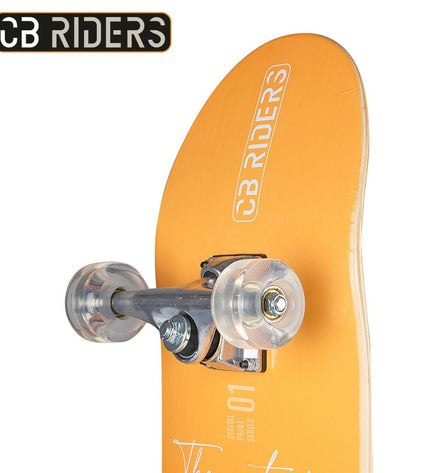 Colorbaby skateboard set with two colorful plastic skateboards, suitable for outdoor play and sports activities.