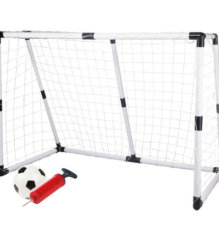 Pair of Colorbaby football goals, 190x132x90 cm, for outdoor soccer, made of durable material, suitable for sports and outdoor play.