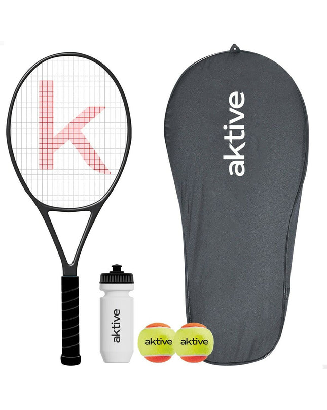 Two Aktive tennis rackets for sport and outdoor tennis play, featuring lightweight frames and ergonomic grips.