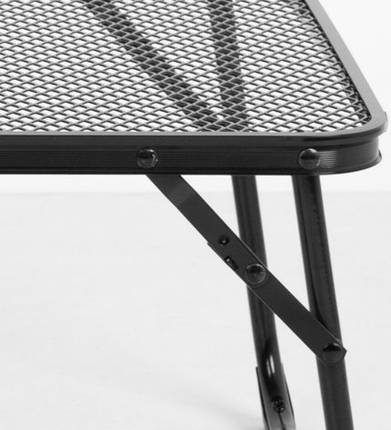 Set of four Aktive folding tables, 60x25x40 cm, for outdoor camping and sports, featuring lightweight portable design.