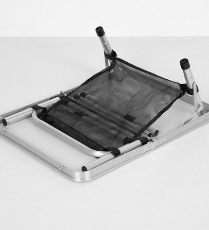 Pair of Aktive Vouwtafel for outdoor camping and hiking, lightweight portable tables with sturdy surfaces and foldable design.