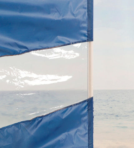 Aktive Strandtent made of polyester, 440 x 130 x 1.9 cm, designed for outdoor sports, camping, and hiking activities.